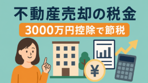 譲渡所得税（不動産売却益にかかる税金）の計算式｜3000万円特別控除で節税する方法