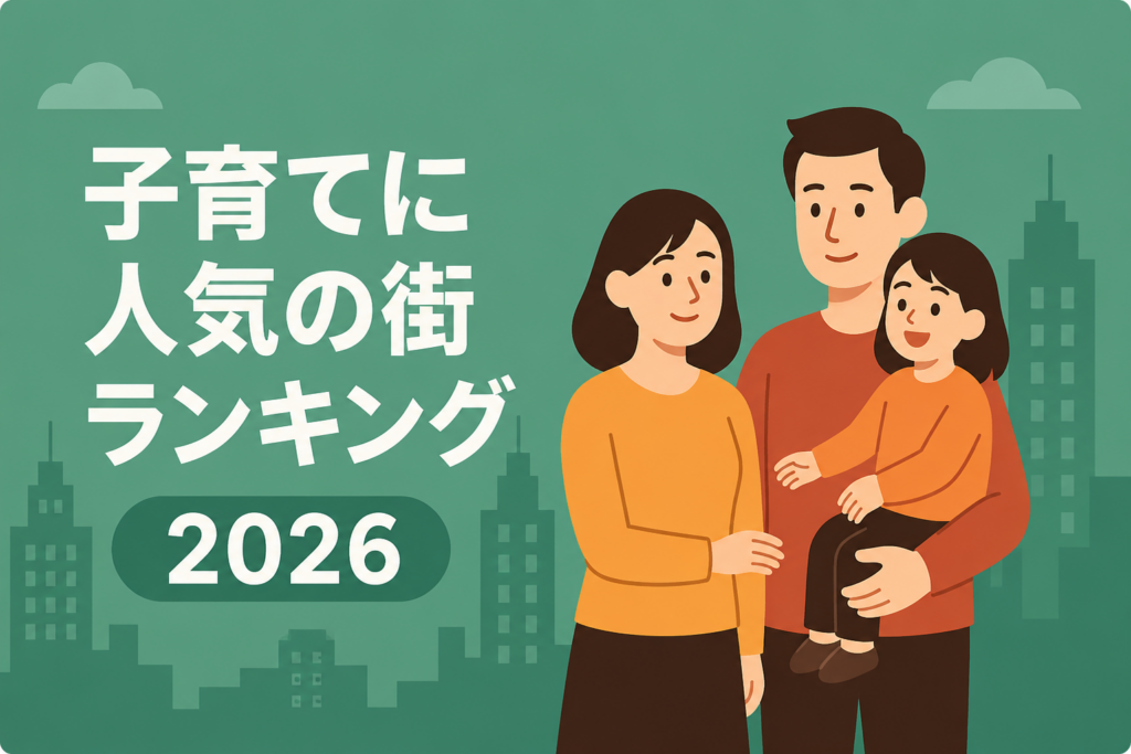子育て世帯に人気の街ランキング2026｜教育環境と治安で選ぶベストな移住先