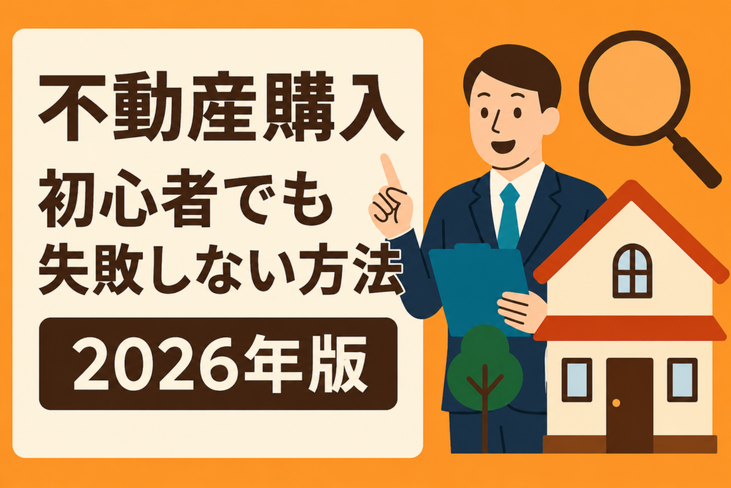 不動産購入の始め方｜初心者が失敗しない手順をプロが完全解説【2026年版】