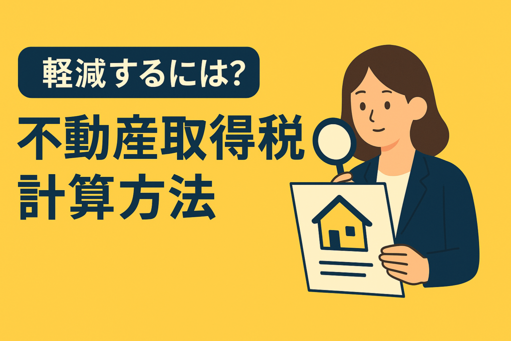 不動産取得税と登録免許税の計算方法｜初期費用を安く抑える軽減措置の使い道