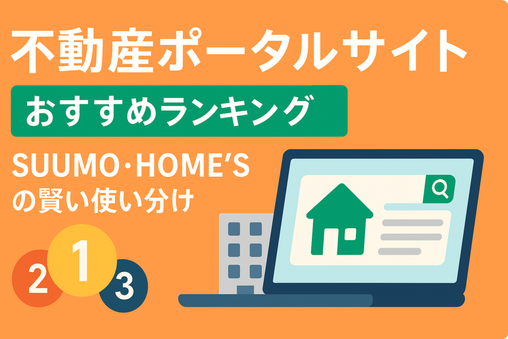 不動産ポータルサイトおすすめランキング｜SUUMO・HOME'S等の賢い使い分け