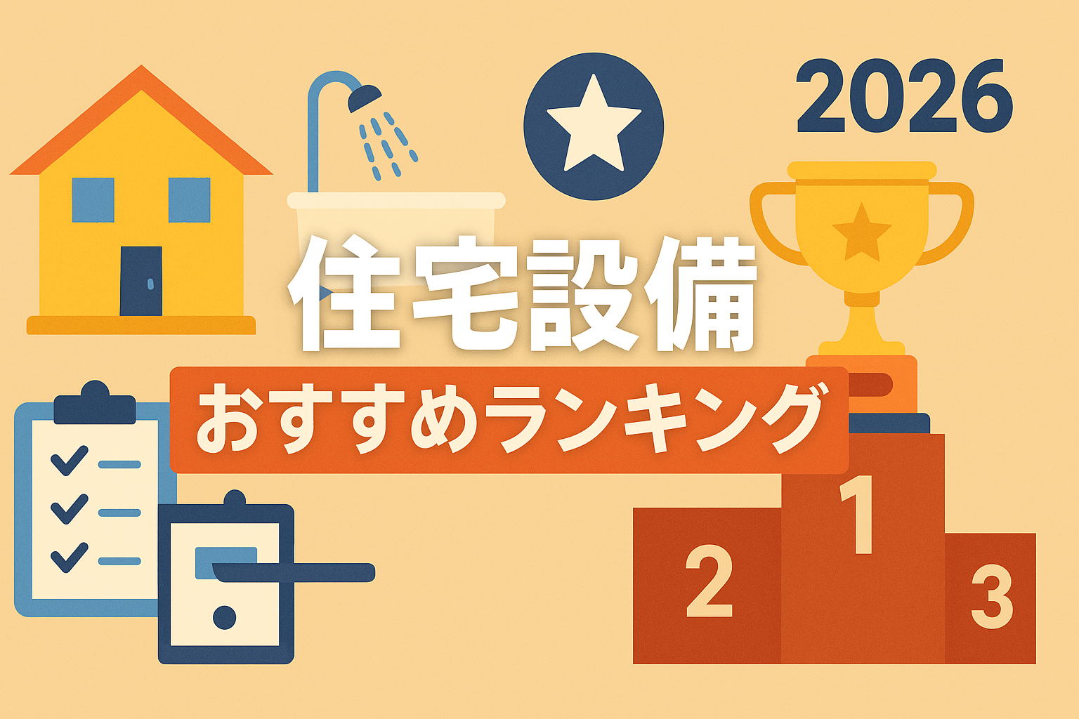 人気住宅設備おすすめランキング2026|新築・リフォームで絶対入れたいオプション