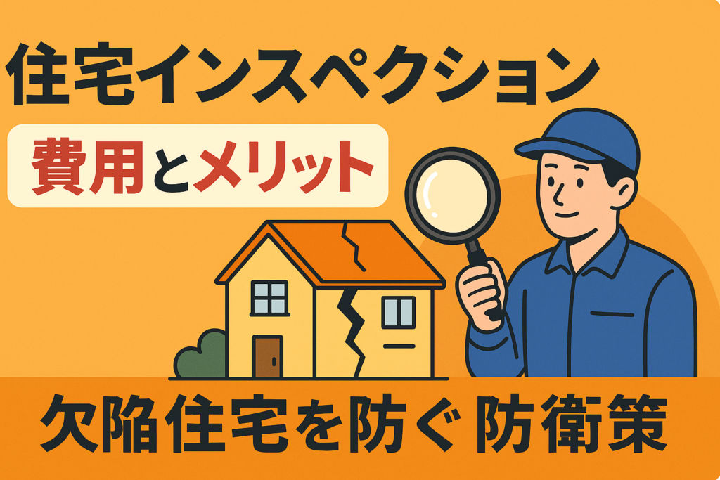住宅インスペクション（建物状況調査）の費用とメリット｜欠陥住宅を防ぐ防衛策