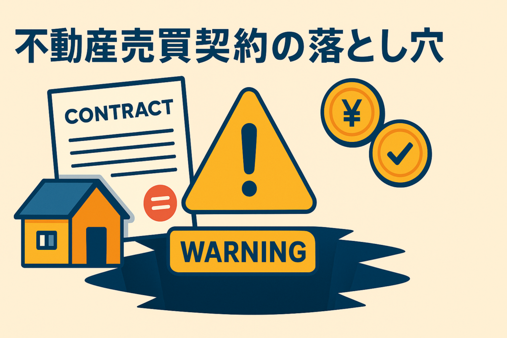 不動産売買契約書の落とし穴｜違約金や手付金に関する危険ポイントまとめ
