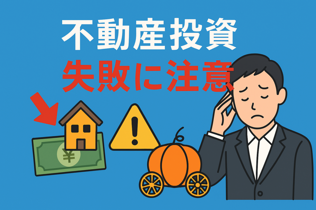 不動産投資で失敗（自己破産）する人の特徴｜かぼちゃの馬車事件から学ぶ回避法