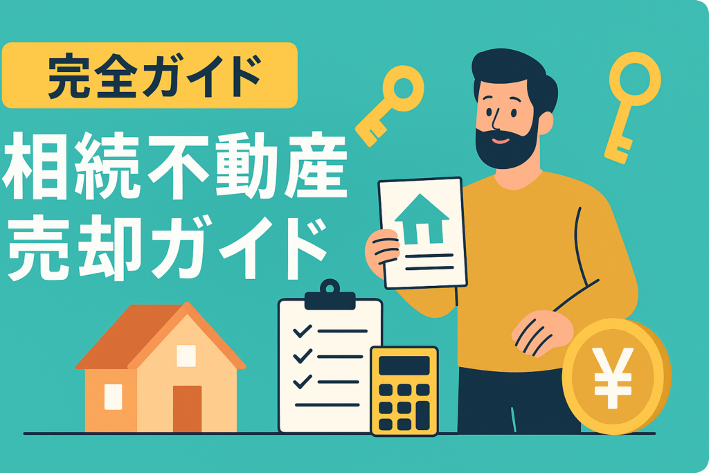 相続不動産の売却手順｜名義変更（相続登記）から税金対策までの完全ガイド