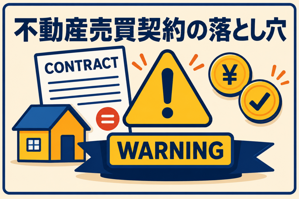 不動産売買契約書の落とし穴｜違約金や手付金に関する危険ポイントまとめ